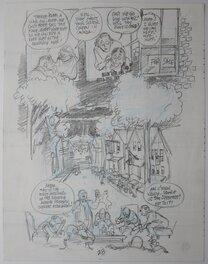 Will Eisner - Dropsie avenue - page 28 - Original art