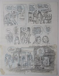 Will Eisner - Dropsie avenue - page 31 - Original art