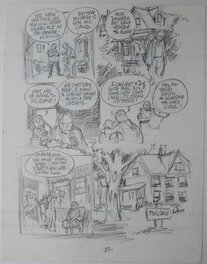 Will Eisner - Dropsie avenue - page 32 - Original art