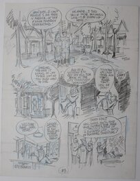Will Eisner - Dropsie avenue - page 33 - Original art