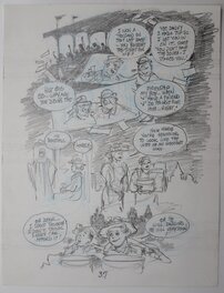 Will Eisner - Dropsie avenue - page 37 - Original art