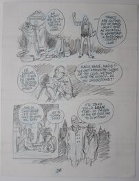 Will Eisner - Dropsie avenue - page 38 - Original art