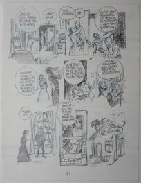 Will Eisner - Dropsie avenue - page 41 - Original art