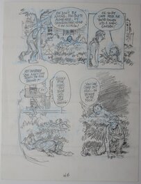 Will Eisner - Dropsie avenue - page 46 - Original art