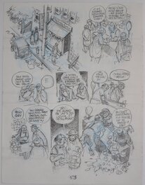 Will Eisner - Dropsie avenue - page 53 - Original art