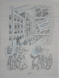 Will Eisner - Dropsie avenue - page 64 - Original art