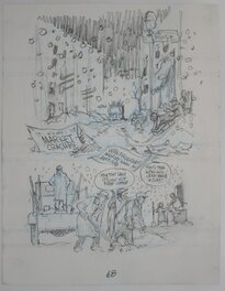 Will Eisner - Dropsie avenue - page 68 - Original art