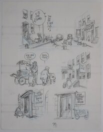 Will Eisner - Dropsie avenue - page 70 - Original art