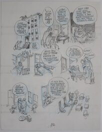 Will Eisner - Dropsie avenue - page 72 - Original art