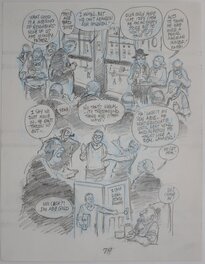 Will Eisner - Dropsie avenue - page 79 - Original art