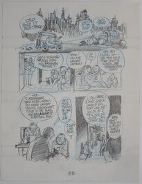 Will Eisner - Dropsie avenue - page 82 - Original art
