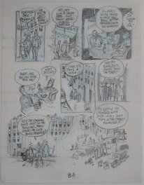 Will Eisner - Dropsie avenue - page 84 - Original art