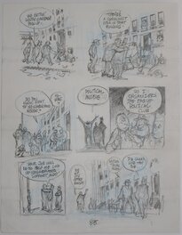 Will Eisner - Dropsie avenue - page 85 - Original art