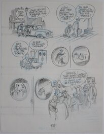 Will Eisner - Dropsie avenue - page 88 - Original art