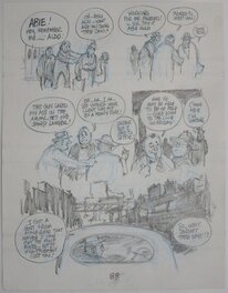 Will Eisner - Dropsie avenue - page 89 - Original art