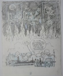 Will Eisner - Dropsie avenue - page 9 - Original art