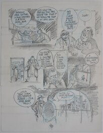 Will Eisner - Dropsie avenue - page 90 - Original art
