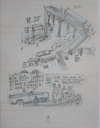 Will Eisner - Dropsie avenue - page 91 - Original art