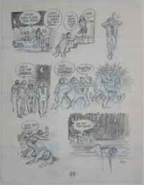 Will Eisner - Dropsie avenue - page 93 - Original art