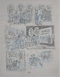 Will Eisner - Dropsie avenue - page 94 - Original art