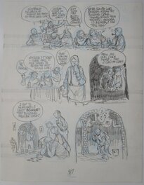 Will Eisner - Dropsie avenue - page 97 - Original art