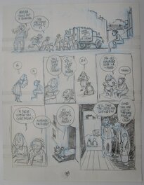 Will Eisner - Dropsie avenue - page 98 - Original art