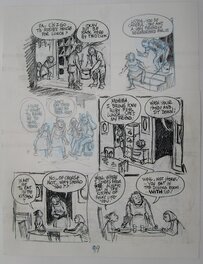 Will Eisner - Dropsie avenue - page 99 - Original art