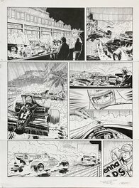 Christian Papazoglakis - Ayrton Senna p07 - Planche originale