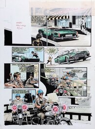 Jim Baikie - C.H.I.P.S • Look In • Aston Martin - Comic Strip