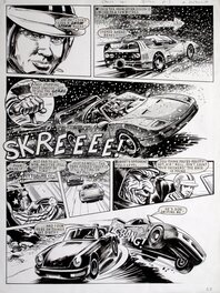 Mike Dorey - Computer Warrior Eagle #411 p02 • Ferrari • Porsche - Comic Strip