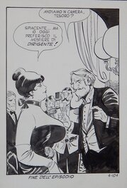 Leone Frollo - Casino vol 4 pl 104 (planche de fin) - Planche originale