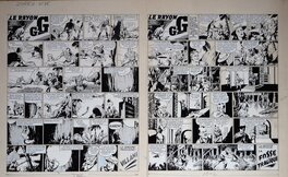 Steve Dowling - Garth - Le Rayon GG pl 86 & 87 publiées dans Zorro - Comic Strip