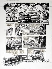 Phil Gascoine - Knight Rider - Planche originale