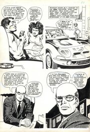 Jack Kirby - True Life Divorce p30 • Opel GT - Planche originale