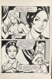 Giovanni Romanini - Zora la vampire vol 13 p 93 - Planche originale