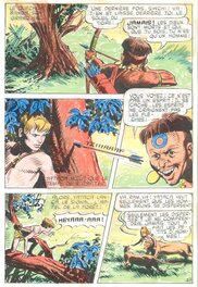 Comic Strip - Planche de Yataca (avec calque couleurs)