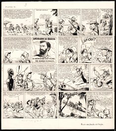 Oscar Hamel et Isidore - Planche originale