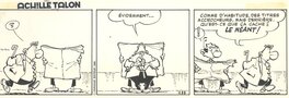 Greg - Achille Talon, gag 189 « des titres accrocheurs » - Planche originale