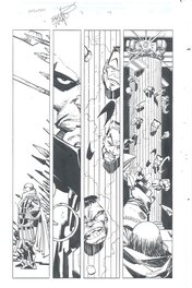 Erik Jon Larsen - Defenders #3 - Planche originale