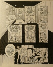 Will Eisner - The long hit - Planche originale