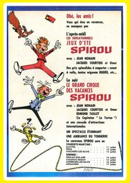 Publicité pour le Cirque Spirou.