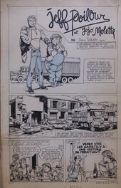 Peter Glay - Jeff Poilour et Jojo Molette - Comic Strip