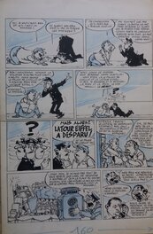 Pierre Tabary - Jerry FLIT contre LADY REDBLACK - Planche originale