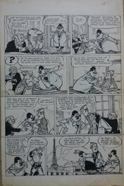 Pierre Tabary - Jerry FLIT contre LADY REDBLACK - Comic Strip