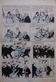 Pierre Tabary - Jerry FLIT contre LADY REDBLACK - Comic Strip