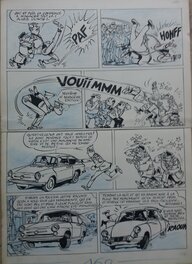 Pierre Tabary - Jerry FLIT contre LADY REDBLACK - Comic Strip