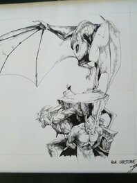 Planche originale dragons par Valentin secher