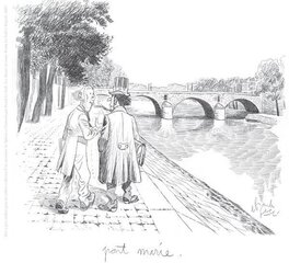 Ex Libris par Frank Le Gall- Les Marais du temps Ex Libris par Frank Le Gall- Les Marais du temps
