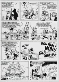 Le Vieux Nick et Barbe-Noire - Planche originale