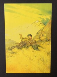 Lax - Ex-Libris pour "L'aigle sans orteils" - Original Illustration